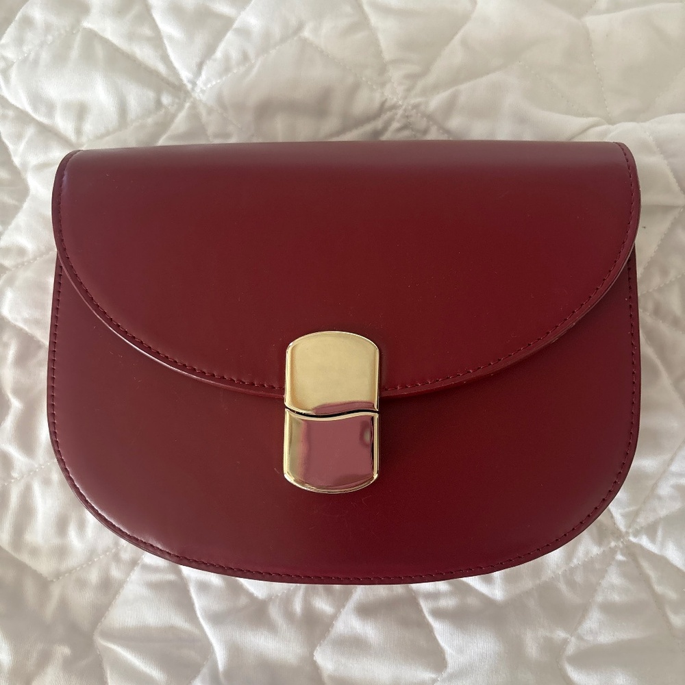 Sezane Claude Icy Carmine Red